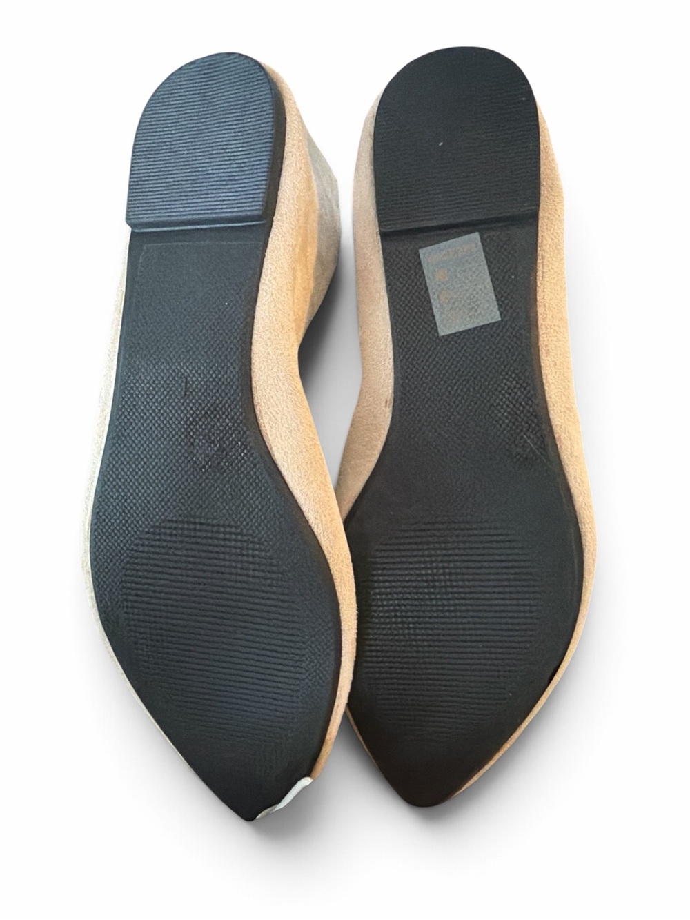 Rollasole Women’s Roll Up Ballet Flats W/Tassells In Tan Size 9.5 - 10.5 NWOT - Picture 6 of 6